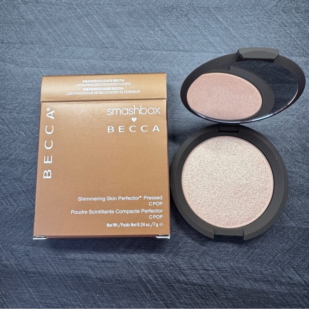 Smashbox Becca Shimmering Skin Perfector Pressed Highlighter Champagne Pop 7g